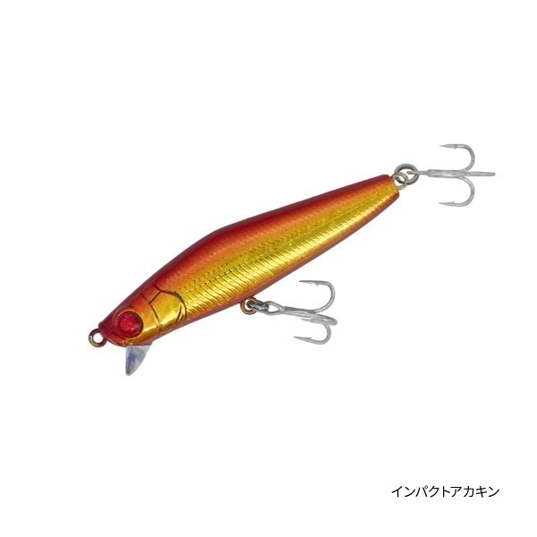 DRIFT SEEKER 72S【リップ付きシンキングペンシル/ソルトルアー】(72S-インパクトアカキン)